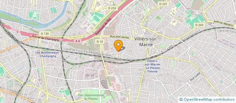 localisation de l'entreprise MONSIEUR CARLOS COLACO  VILLIERS-SUR-MARNE