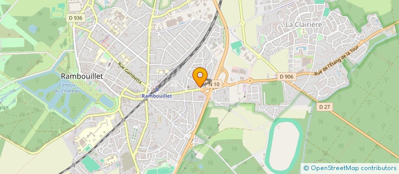 localisation de l'entreprise MONSIEUR CARLOS CONCALVES XAVIER à RAMBOUILLET