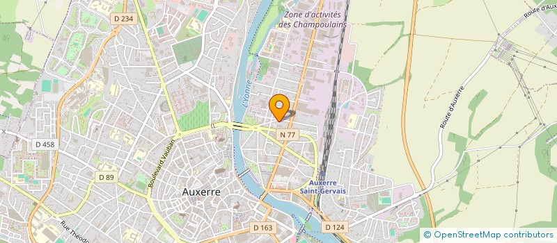 localisation de l'entreprise MONSIEUR CARLOS CORREIA à AUXERRE