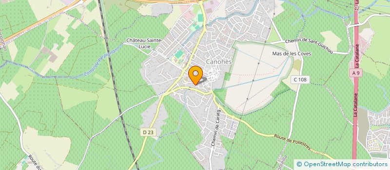 localisation de l'entreprise MONSIEUR CARLOS CORTES MARTINEZ  CANOHES