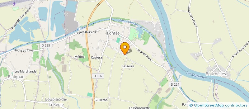 localisation de l'entreprise MONSIEUR CARLOS COUTINHO MARQUES  FONTET