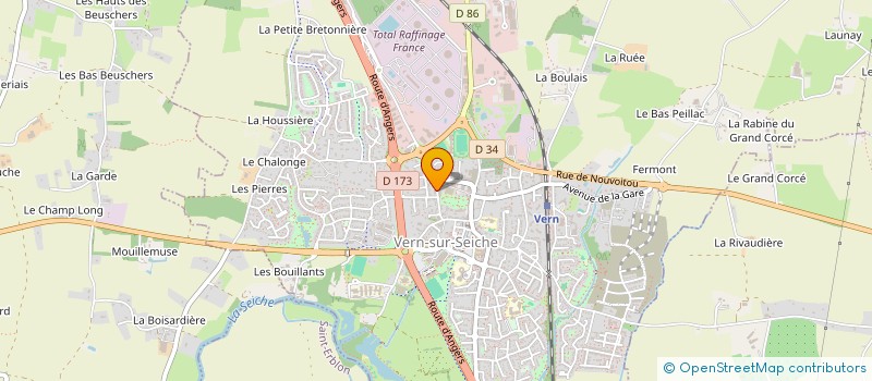 localisation de l'entreprise MONSIEUR CARLOS COUTINHO PASSOS  VERN-SUR-SEICHE