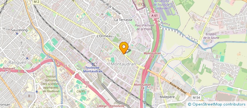 localisation de l'entreprise MONSIEUR CARLOS DA COSTA RIBEIRO  TOULOUSE