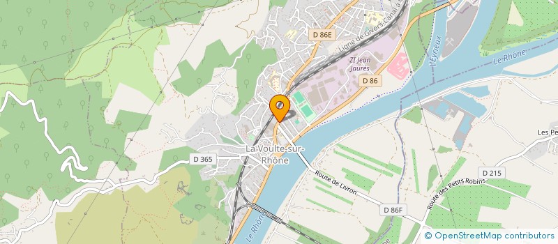 localisation de l'entreprise MONSIEUR CARLOS DA COSTA SOMOES à LA VOULTE-SUR-RHONE
