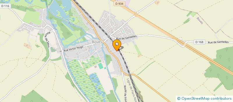 localisation de l'entreprise MONSIEUR CARLOS DA FONSECA  BOVES