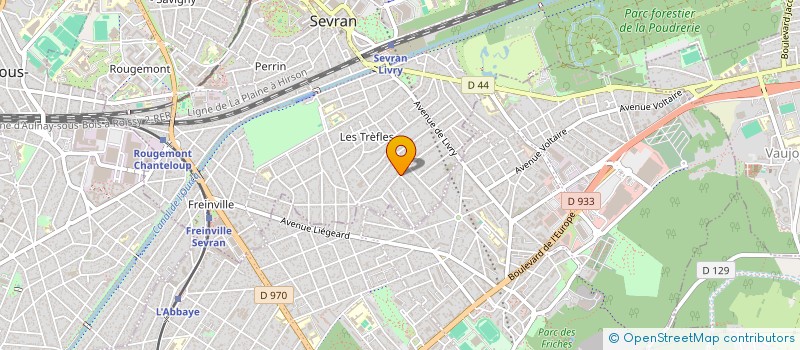 localisation de l'entreprise MONSIEUR CARLOS DA SILVA à SEVRAN