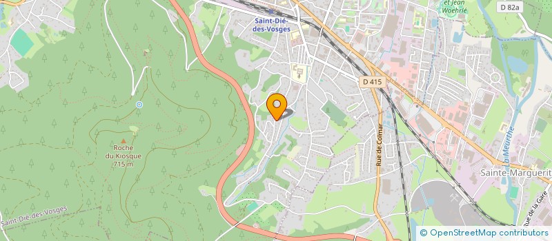 localisation de l'entreprise MONSIEUR CARLOS DA SILVA  SAINT-DIE-DES-VOSGES