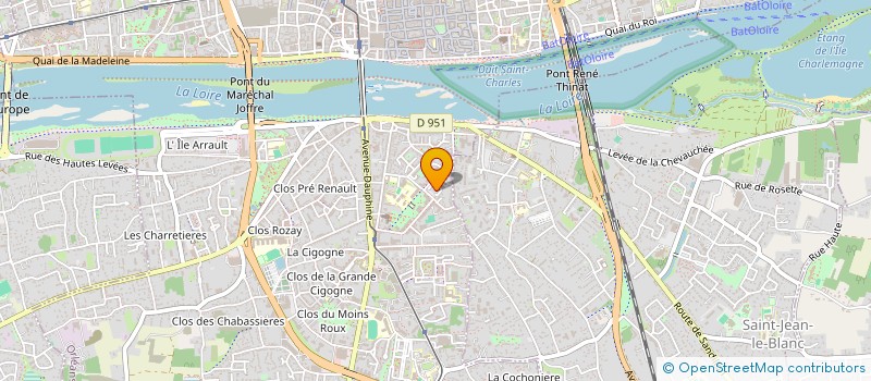 localisation de l'entreprise MONSIEUR CARLOS DA SILVA à ORLEANS