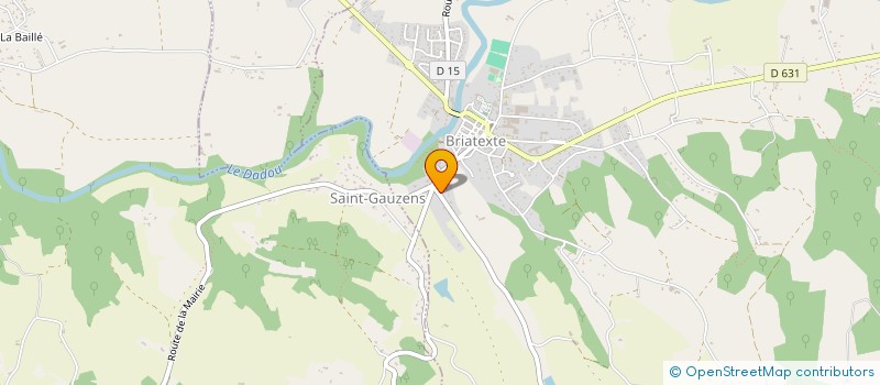 localisation de l'entreprise MONSIEUR CARLOS DA SILVA  BRIATEXTE