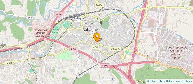 localisation de l'entreprise MONSIEUR CARLOS DA SILVA FRIAS à AUBAGNE