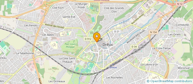 localisation de l'entreprise MONSIEUR CARLOS DA SILVA GUERREIRO à DREUX