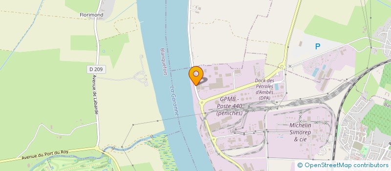 localisation de l'entreprise MONSIEUR CARLOS DA SILVA SANTOS  BASSENS