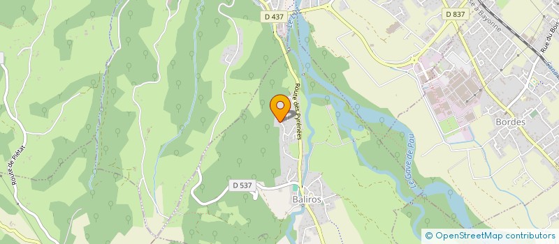 localisation de l'entreprise MONSIEUR CARLOS DA SILVA SEARA  BALIROS