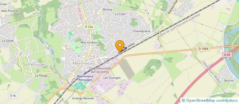 localisation de l'entreprise MONSIEUR CARLOS DA SILVA TOMAZ à MEXIMIEUX