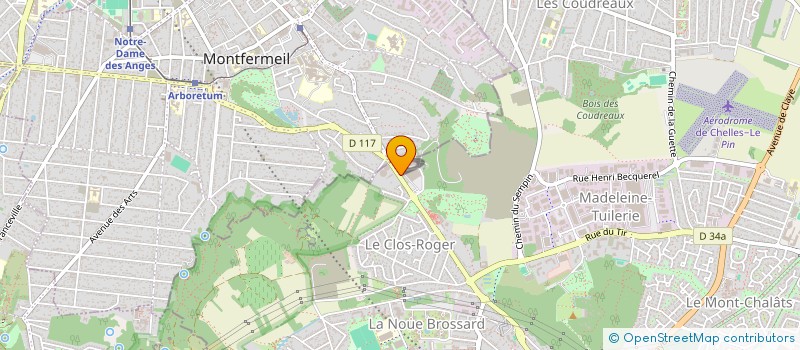 localisation de l'entreprise MONSIEUR CARLOS DE ABREU  CHELLES