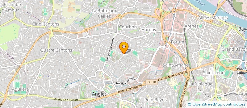 localisation de l'entreprise MONSIEUR CARLOS DE ALMEIDA  ANGLET