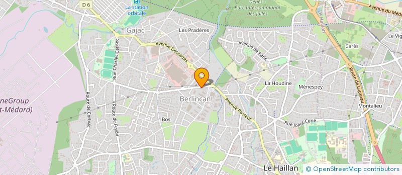 localisation de l'entreprise MONSIEUR CARLOS DE ALMEIDA à SAINT-MEDARD-EN-JALLES