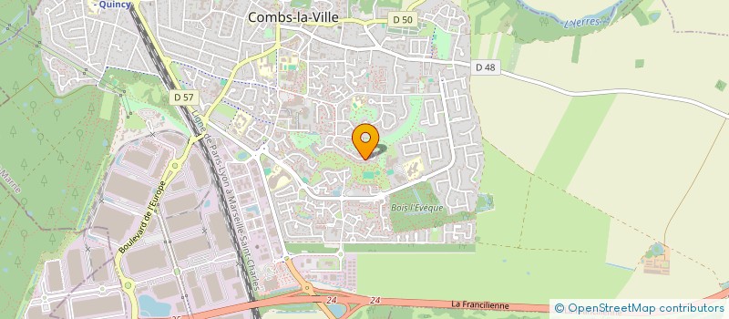 localisation de l'entreprise MONSIEUR CARLOS DE ALMEIDA LOPES  COMBS-LA-VILLE