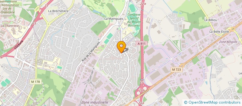 localisation de l'entreprise MONSIEUR CARLOS DE ALMEIDA SANTOS à CARQUEFOU