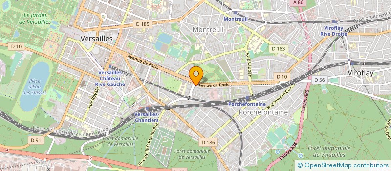 localisation de l'entreprise MONSIEUR CARLOS DE BARROS à VERSAILLES