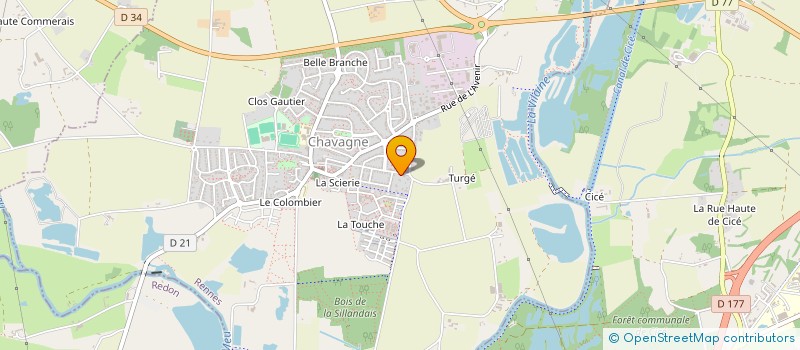 localisation de l'entreprise MONSIEUR CARLOS DE CASTRO  CHAVAGNE