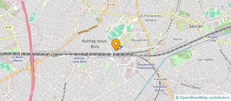 localisation de l'entreprise MONSIEUR CARLOS DE CASTRO AZEVEDO PAIM à AULNAY-SOUS-BOIS