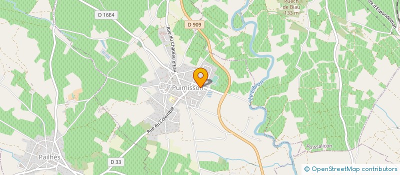 localisation de l'entreprise MONSIEUR CARLOS DE JESUS AGOSTINHO  PUIMISSON