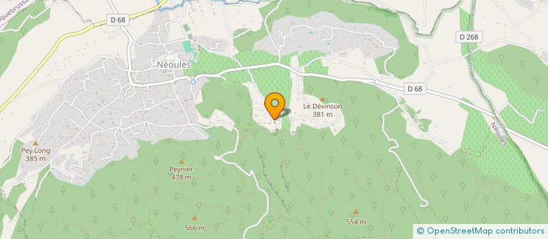 localisation de l'entreprise MONSIEUR CARLOS DE LA FUENTE à NEOULES