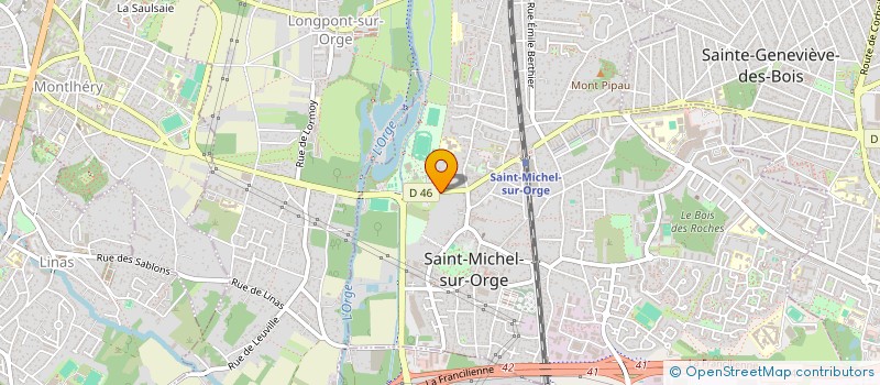 localisation de l'entreprise MONSIEUR CARLOS DE OLIVEIRA DA LUZ  SAINT-MICHEL-SUR-ORGE