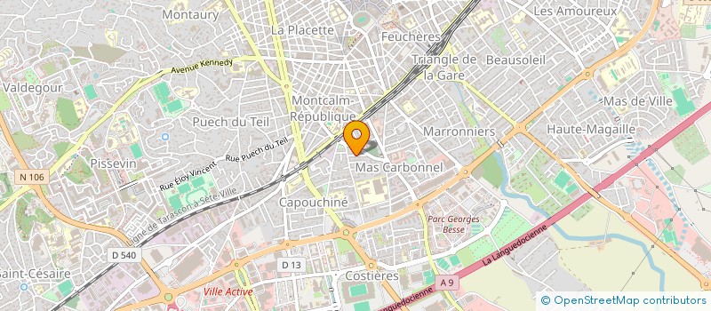 localisation de l'entreprise MONSIEUR CARLOS DE PAIVA GONCALVES  NIMES