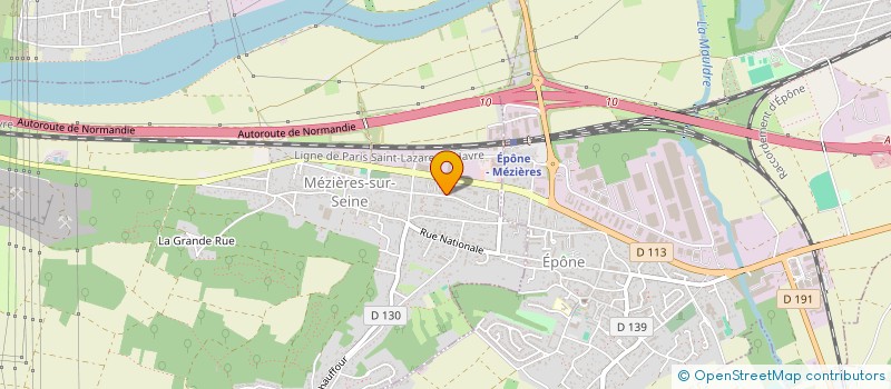 localisation de l'entreprise MONSIEUR CARLOS DE SOUSA  MEZIERES-SUR-SEINE