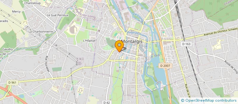 localisation de l'entreprise MONSIEUR CARLOS DE SOUSA à MONTARGIS