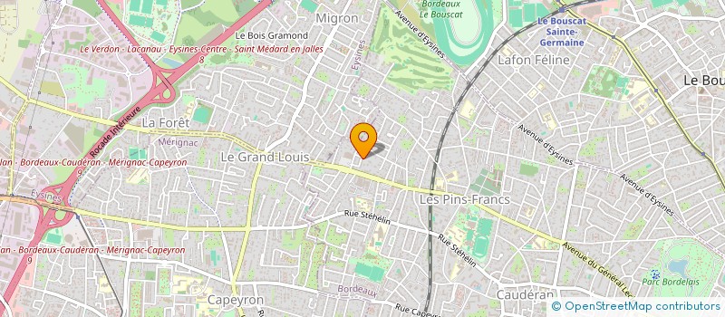 localisation de l'entreprise MONSIEUR CARLOS DE SOUSA NEVES  BORDEAUX