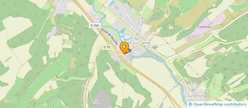 localisation de l'entreprise MONSIEUR CARLOS DESBANS  GYE-SUR-SEINE