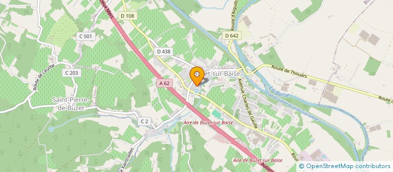 localisation de l'entreprise MONSIEUR CARLOS DIAS FERREIRA à BUZET-SUR-BAISE