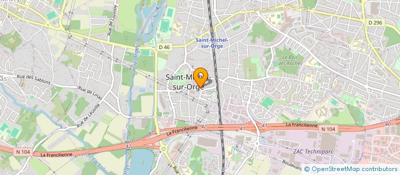 localisation de l'entreprise MONSIEUR CARLOS DJAU à SAINT-MICHEL-SUR-ORGE