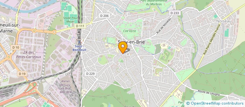 localisation de l'entreprise MONSIEUR CARLOS DOS SANTOS à SUCY-EN-BRIE