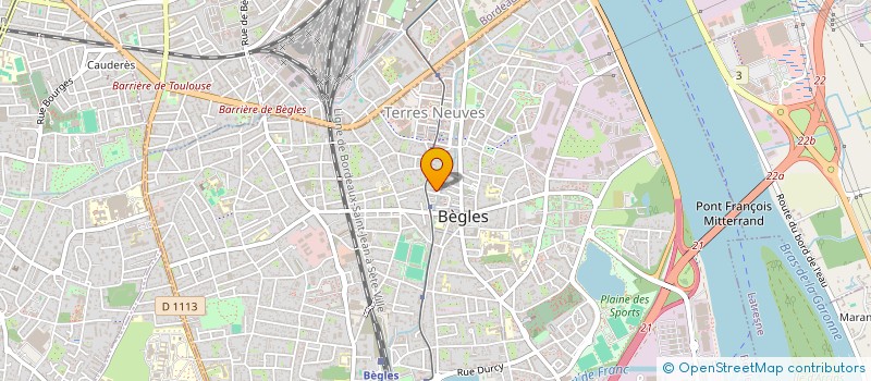 localisation de l'entreprise MONSIEUR CARLOS DOS SANTOS à BEGLES