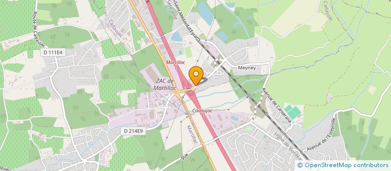 localisation de l'entreprise MONSIEUR CARLOS DOS SANTOS JACOB  CADAUJAC