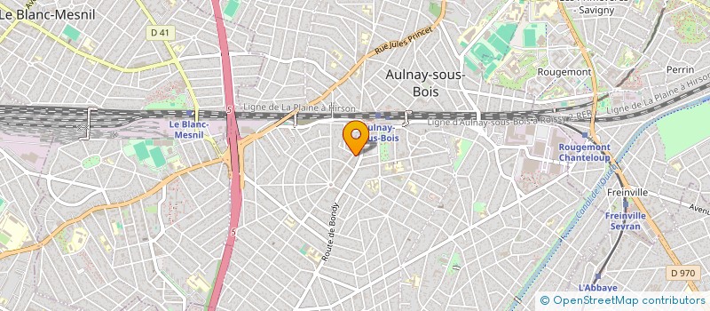 localisation de l'entreprise MONSIEUR CARLOS DOS SANTOS LOPES à AULNAY-SOUS-BOIS