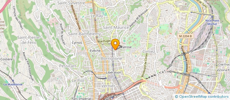 localisation de l'entreprise MONSIEUR CARLOS EDUARDO FERNANDES SOARES  NICE