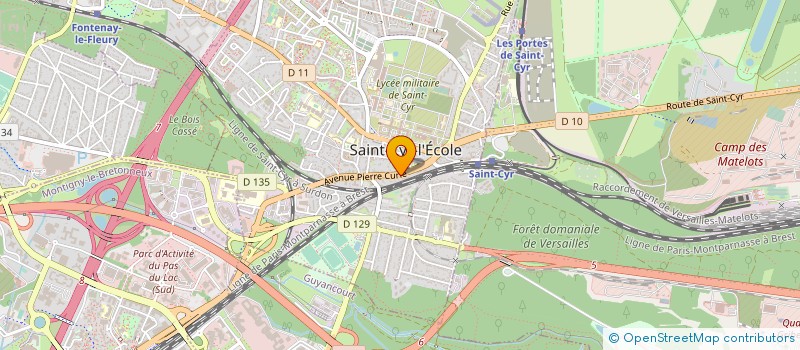 localisation de l'entreprise MONSIEUR CARLOS EDUARDO SANTOS DE FREITAS  SAINT-CYR-L'ECOLE