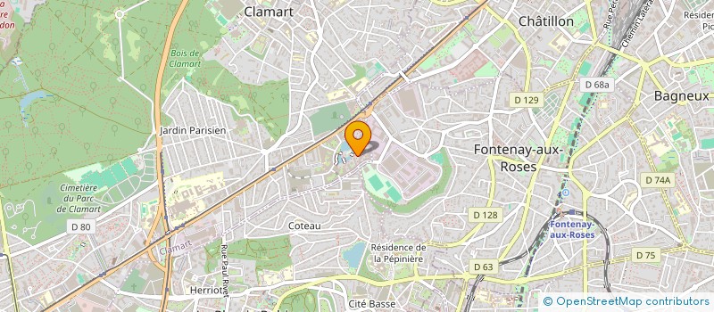 localisation de l'entreprise MONSIEUR CARLOS ENRIQUE RUIZ JUSTINIANO à CLAMART