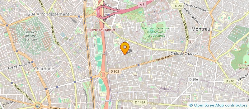 localisation de l'entreprise MONSIEUR CARLOS ESTEBAN ANAVITARTE MALUENDA à BAGNOLET