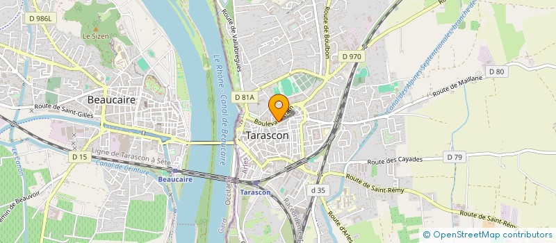 localisation de l'entreprise MONSIEUR CARLOS ESTEVES  TARASCON