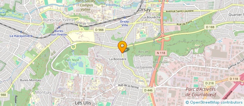 localisation de l'entreprise MONSIEUR CARLOS FELGUEIRAS  ORSAY