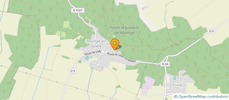 localisation de l'entreprise MONSIEUR CARLOS FENIZ HERNANDEZ à MONTGE-EN-GOELE