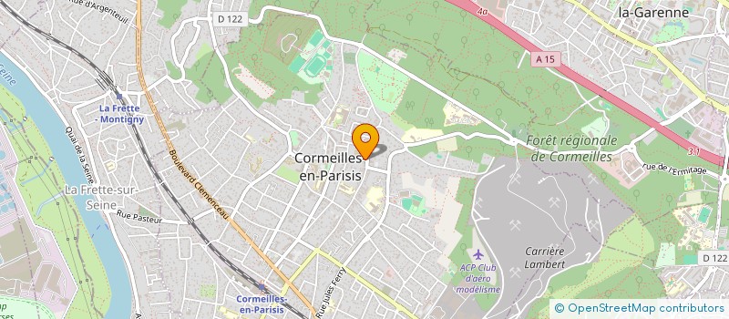 localisation de l'entreprise MONSIEUR CARLOS FERNANDES BERNARDO  ARGENTEUIL