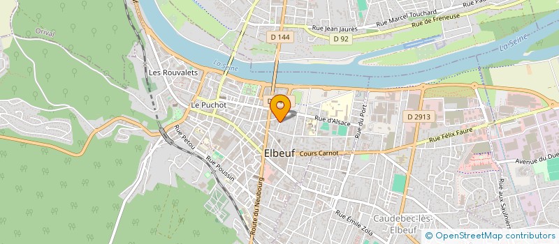 localisation de l'entreprise MONSIEUR CARLOS FERNANDEZ  ELBEUF