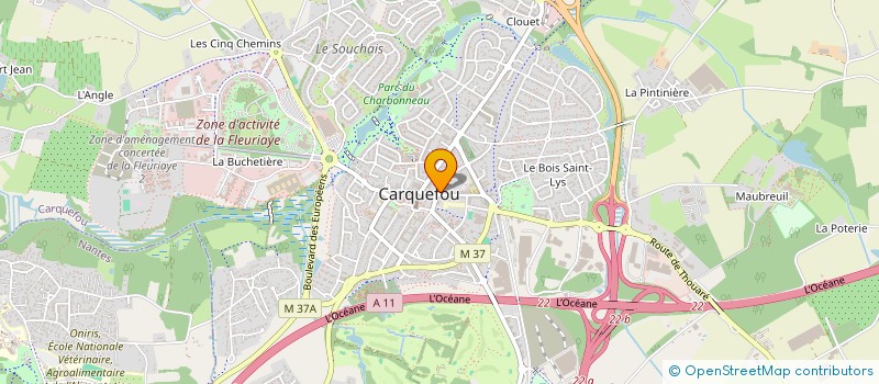 localisation de l'entreprise MONSIEUR CARLOS FERNANDEZ-YAGO  CARQUEFOU